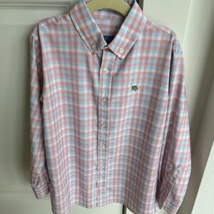 The Bailey Boys J Bailey Performance Checkered Button Down Size 6
